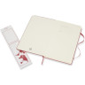 Блокнот MOLESKINE Classic Large, без линовки, розовый QP062D11