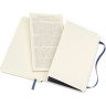 Блокнот MOLESKINE Classic Soft Large, нелинованный, синий сапфир QP618B20