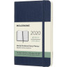 Еженедельник MOLESKINE CLASSIC SOFT WKNT POCKET (синий сапфир) DSB2012WN2